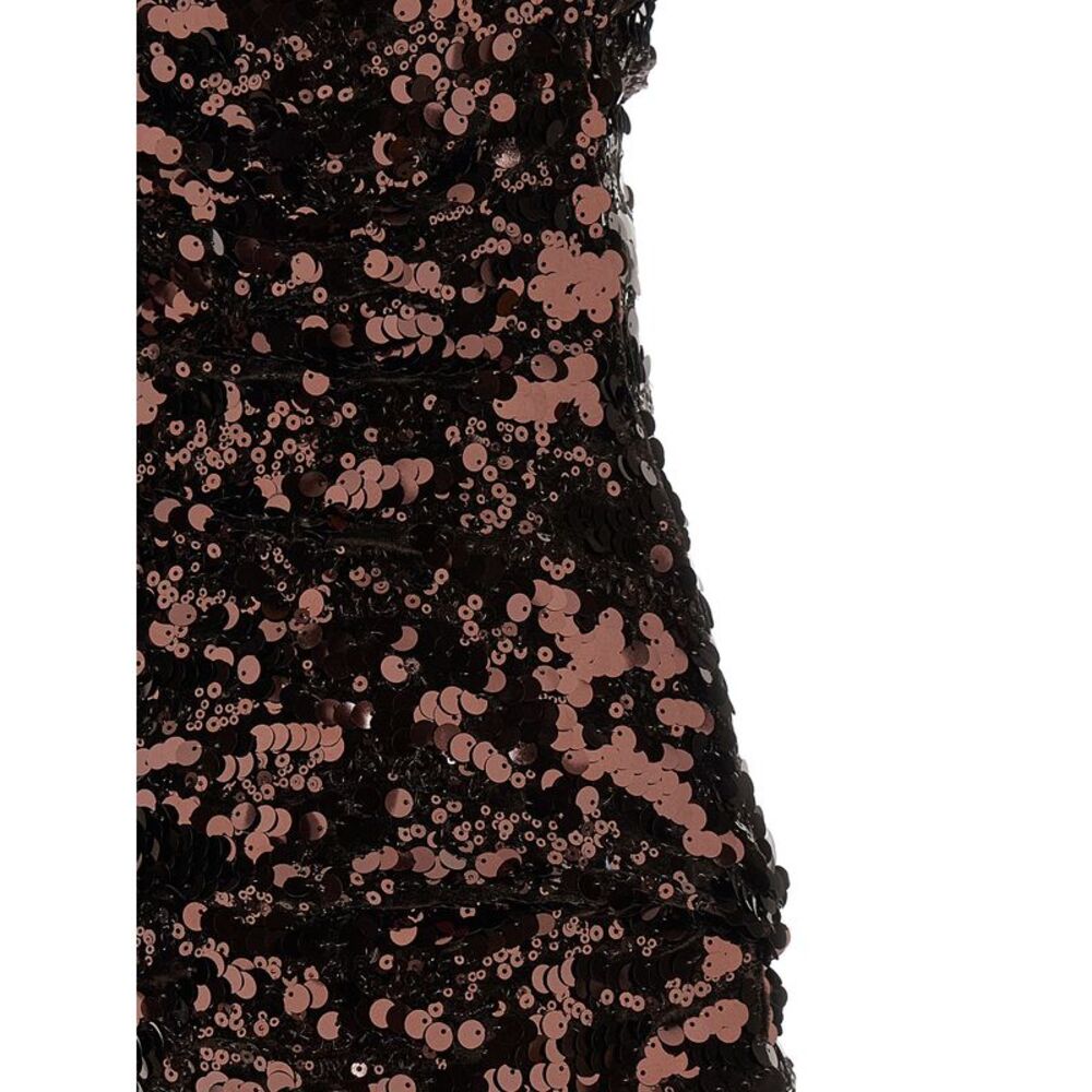 Ganni Women 'Brown Sequins Mini' Dress - Picture 4 of 4
